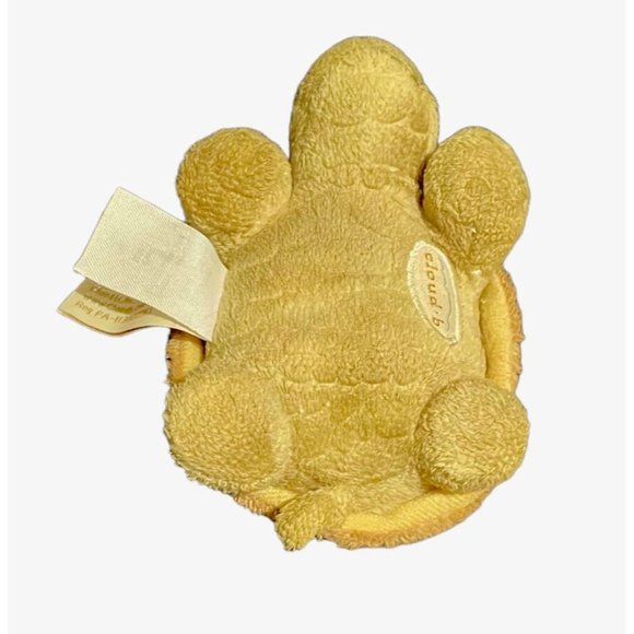 CLOUD B Turtle Baby Rattle Plush Small Green Soft Stuffed Animal Toy Child - Picture 4 of 12